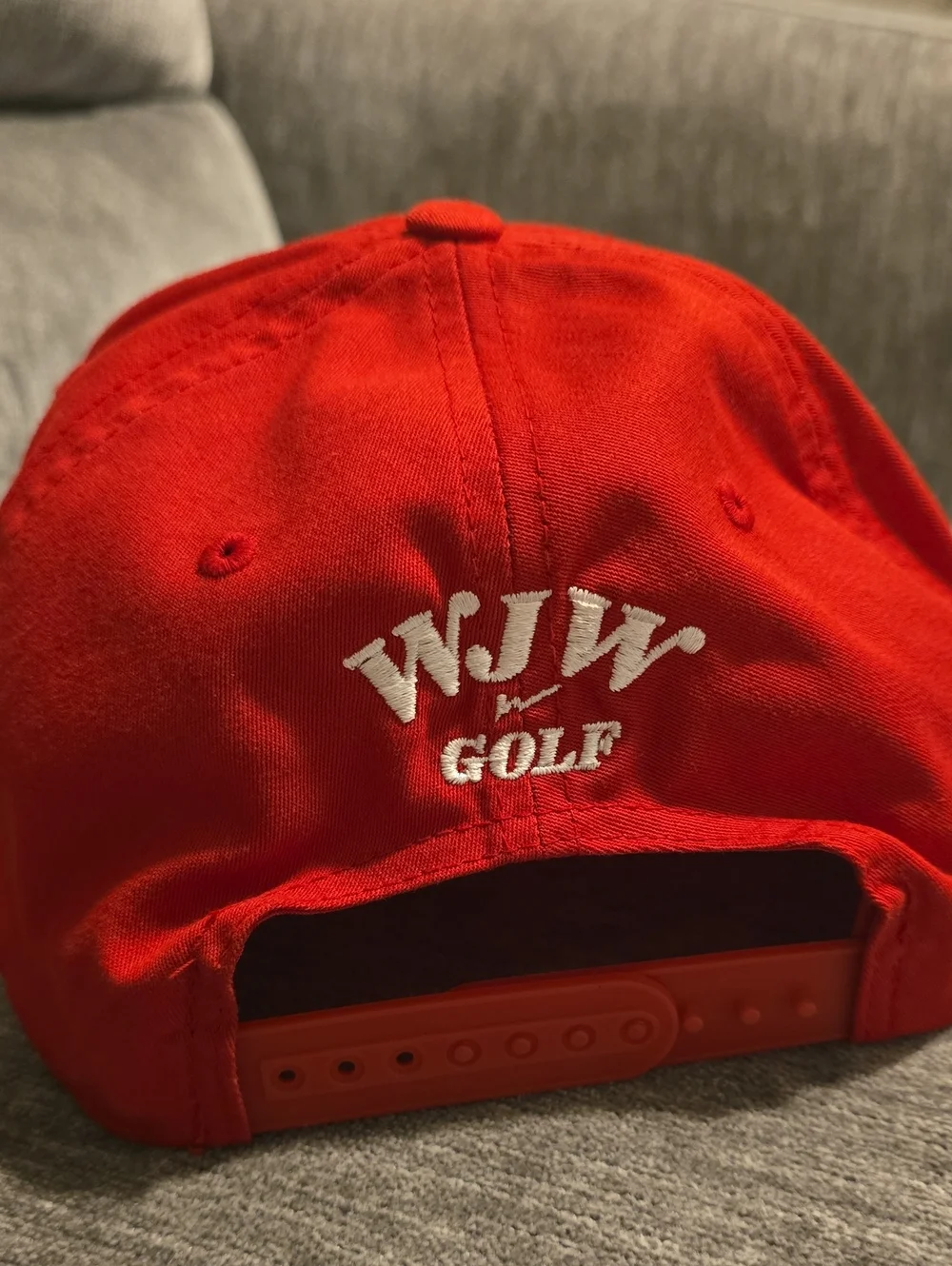 Who Jung Woo WJW Golf Snapback Golf Hat
